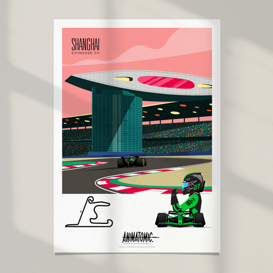 Nico Hulkenberg 2025 Chinese GP – Art Print