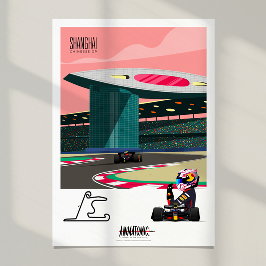 Liam Lawson 2025 Chinese GP – Art Print