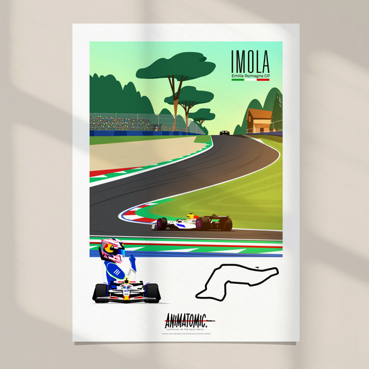Liam Lawson 2025 Imola GP – Art Print