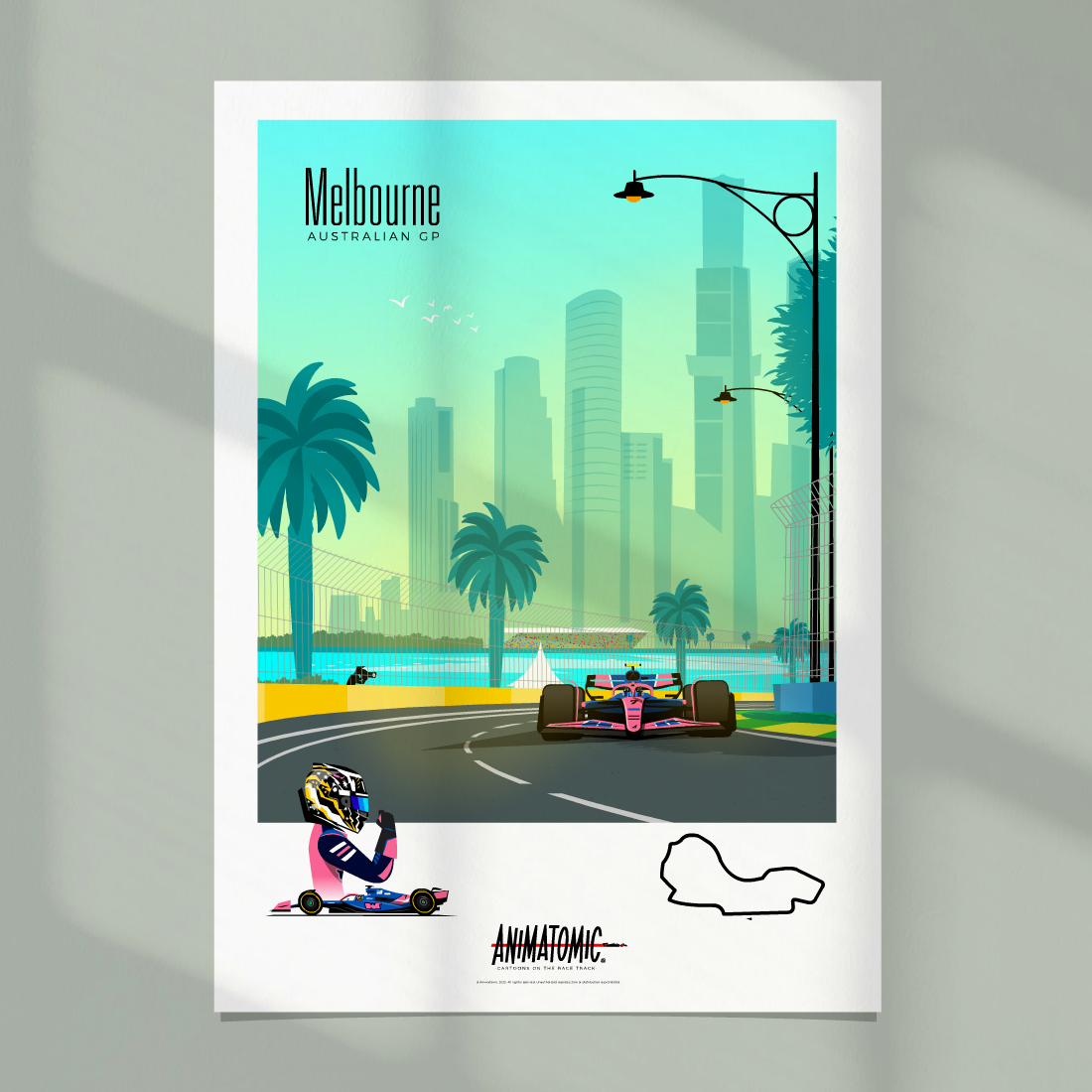 Jack Doohan 2025 Australian GP – Art Print
