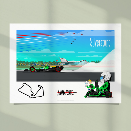 Nico Hulkenberg 2025 BritishGP & Silverstone – Art Print