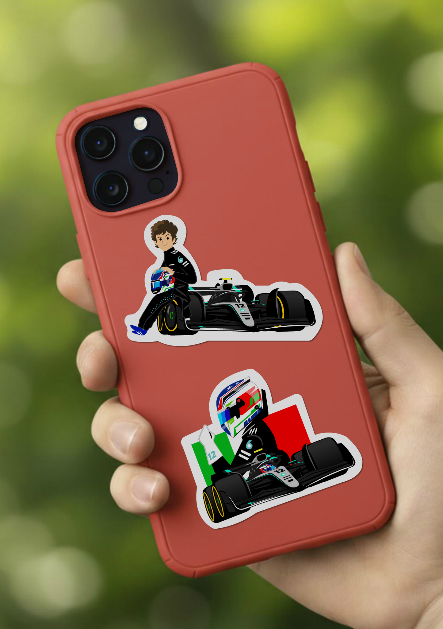 Kimi Antonelli 2025 Sticker sheet (21 x 14.8 cm)