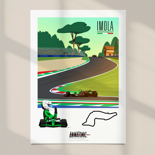 Nico Hulkenberg 2025 Imola GP – Art Print