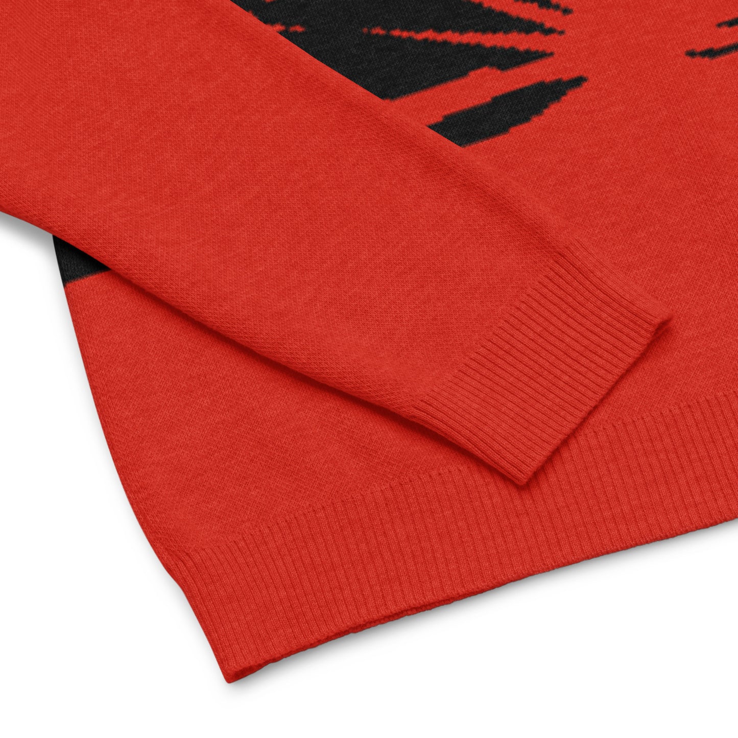 Back View Race Car Sparking – Knitted Crew Neck Sweater